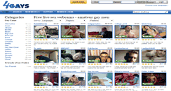 Desktop Screenshot of 4gays.com